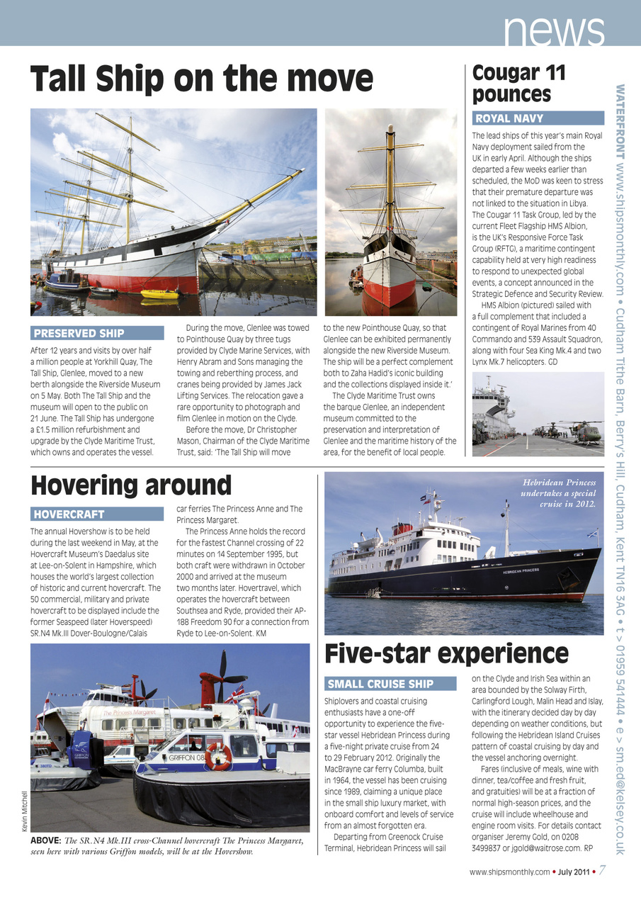 Ships Monthly Preview Pages