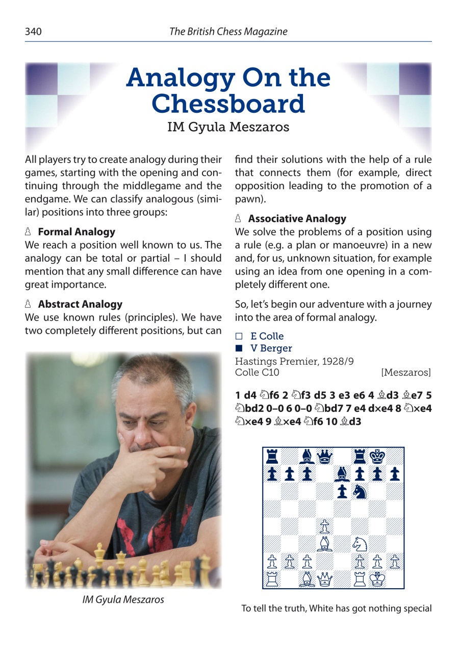 British Chess Magazine Preview Pages