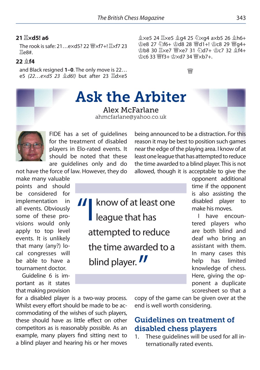 British Chess Magazine Preview Pages