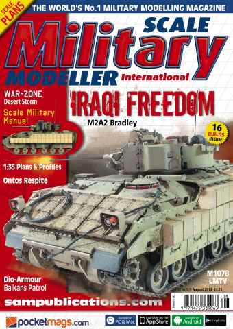 Scale Aviation and Military Modeller International (M) issue SMMI Vol 43 Iss 509 August 2013