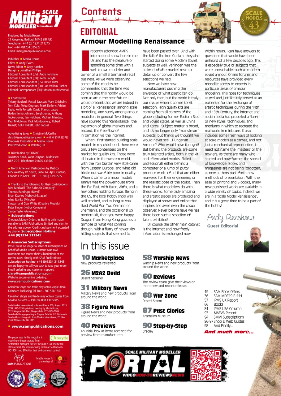 Scale Aviation and Military Modeller International (M) Preview Pages