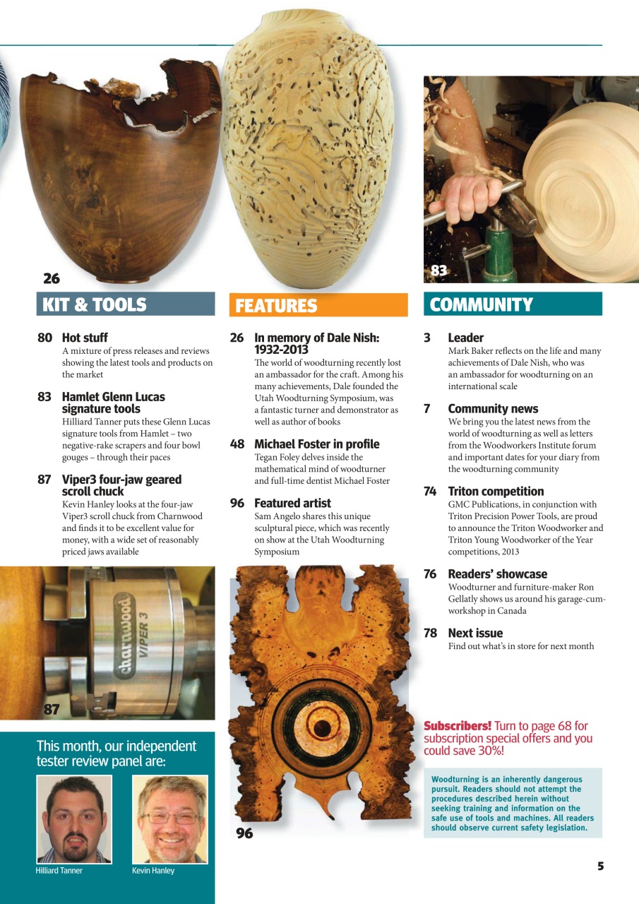 Woodturning Preview Pages