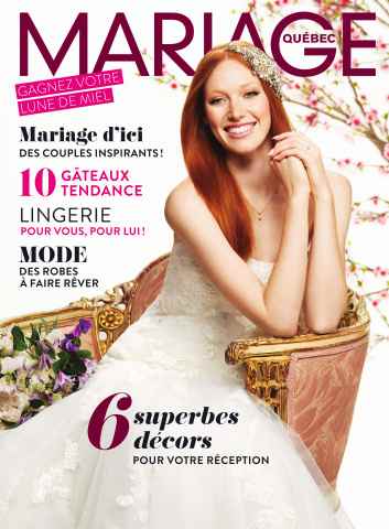 Mariage Quebec issue AUTOMNE - HIVER 2013