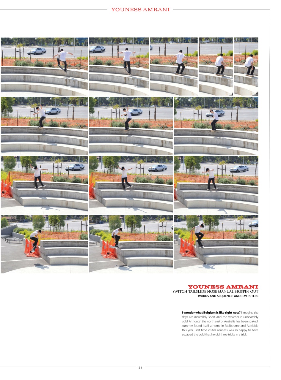 Skateboarder's Journal Australia Preview Pages