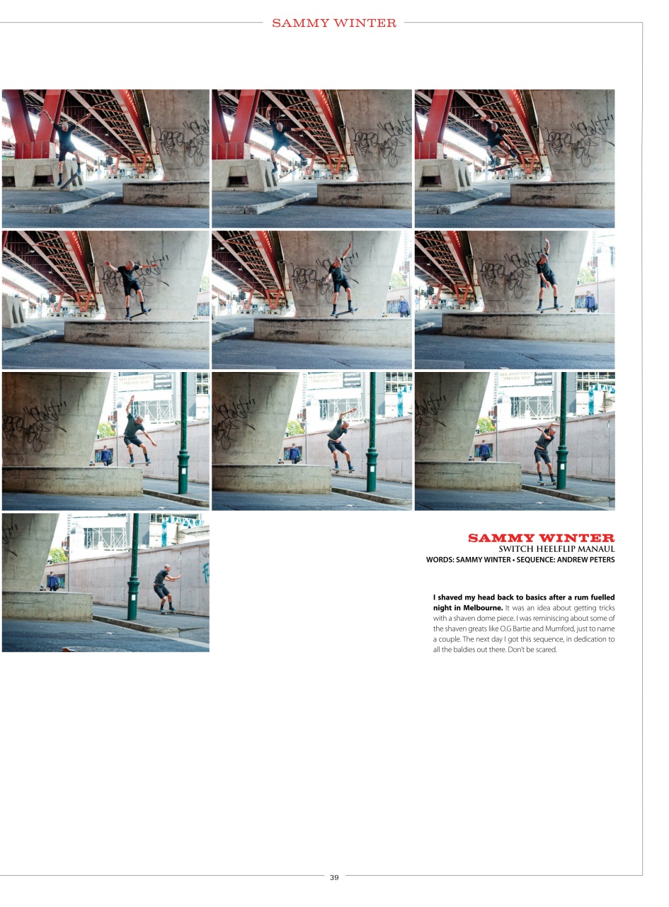 Skateboarder's Journal Australia Preview Pages
