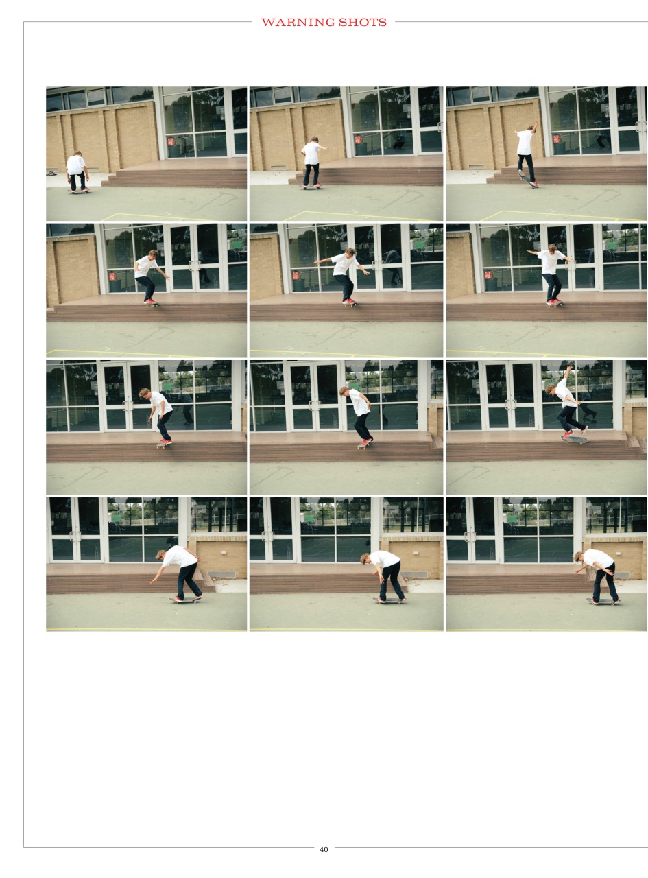 Skateboarder's Journal Australia Preview Pages