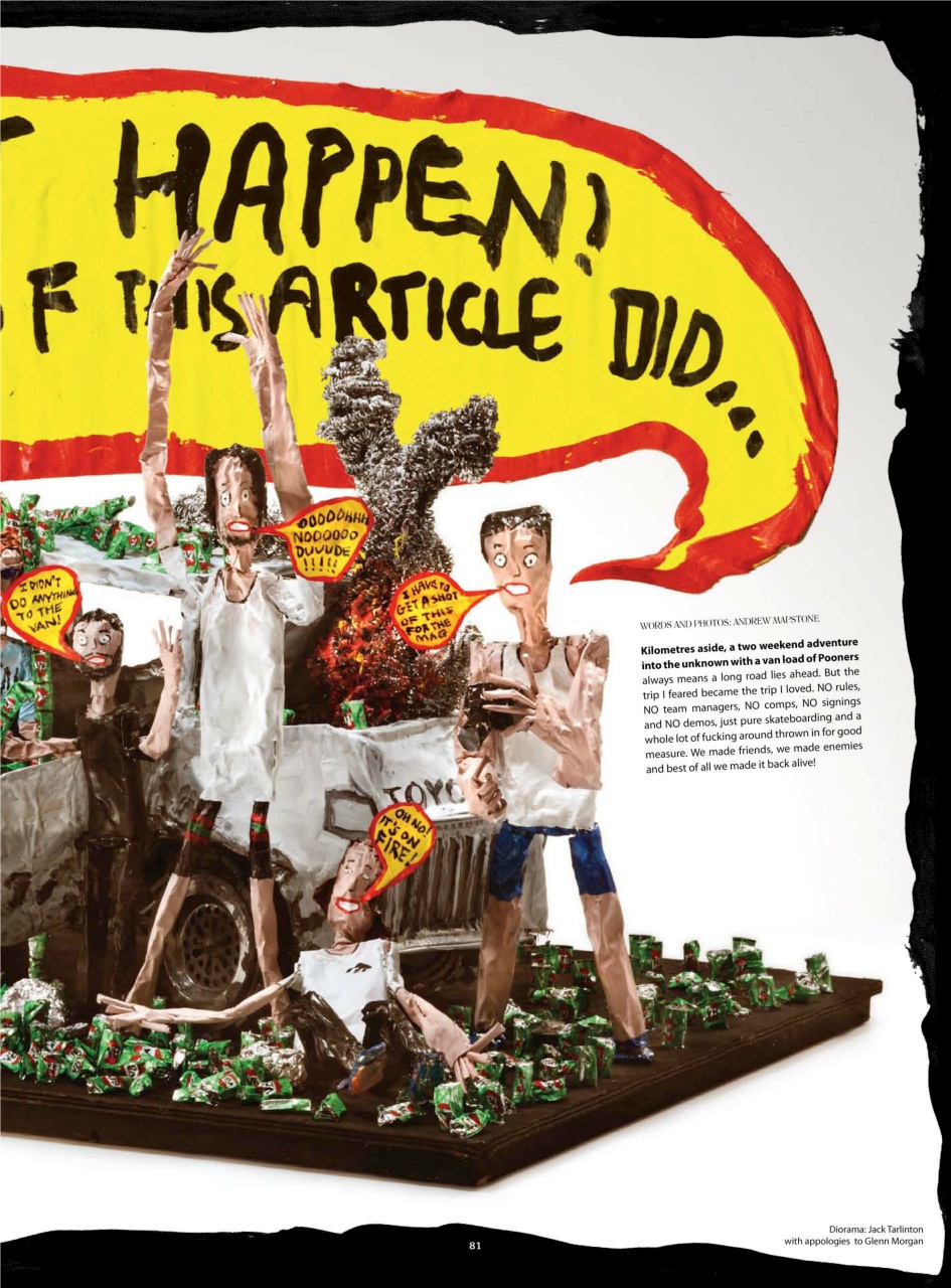 Skateboarder's Journal Australia Preview Pages
