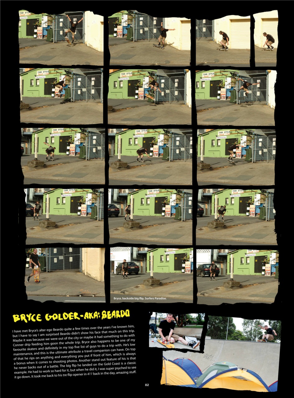 Skateboarder's Journal Australia Preview Pages