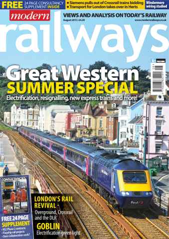 Modern Railways issue August 2013