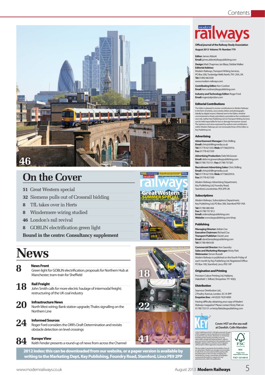 Modern Railways Preview Pages