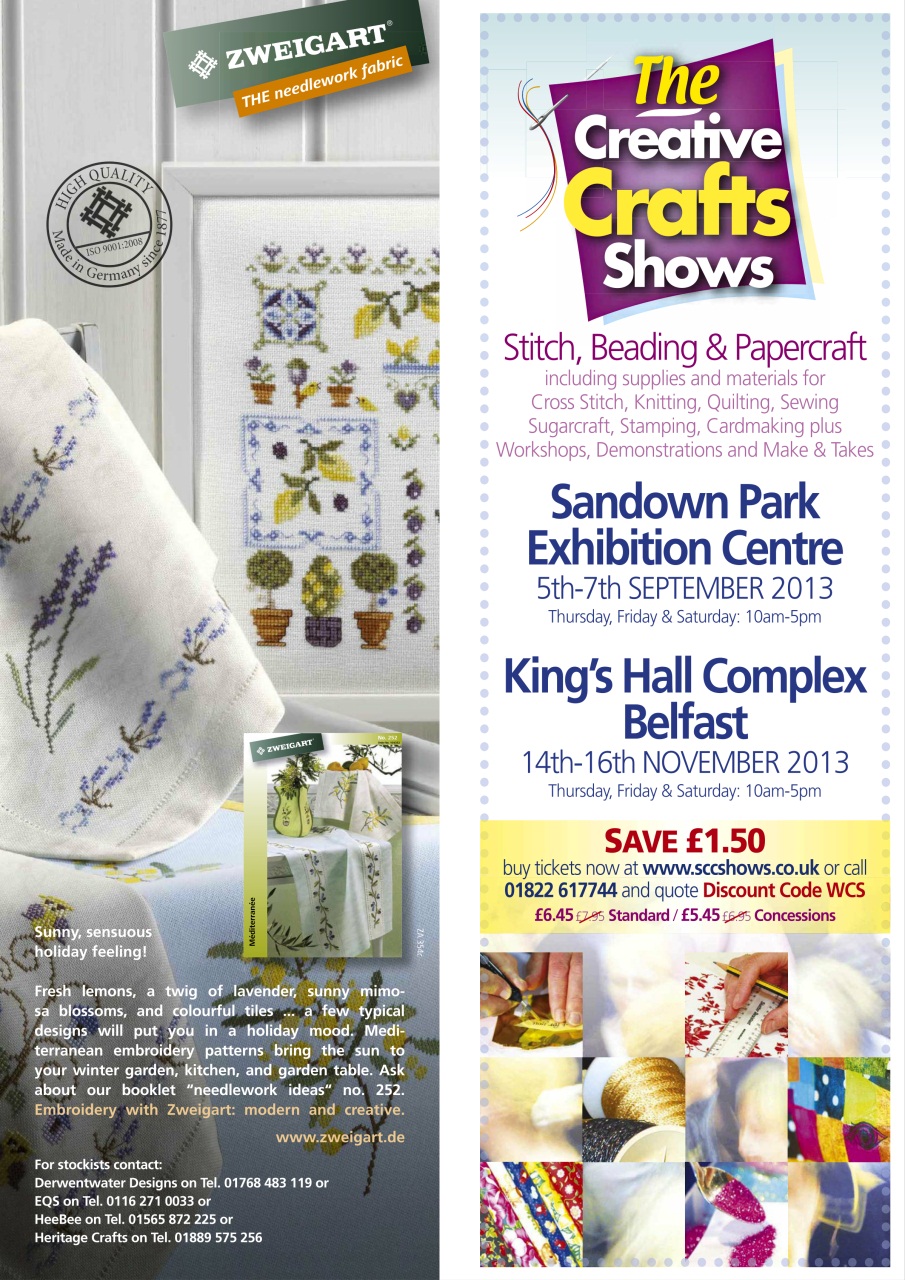 The World of Cross Stitching Preview Pages