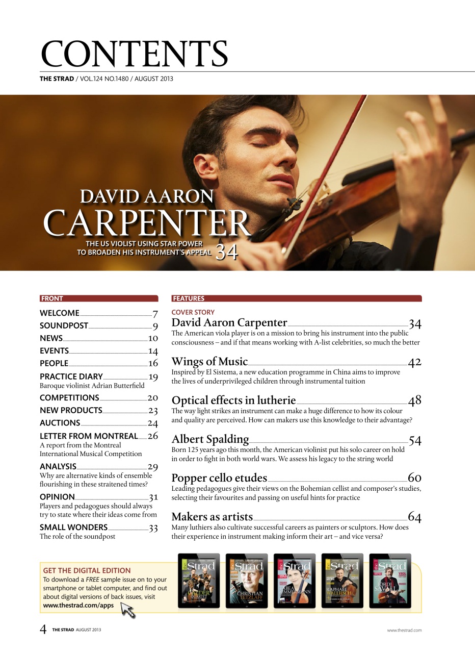 The Strad Preview Pages