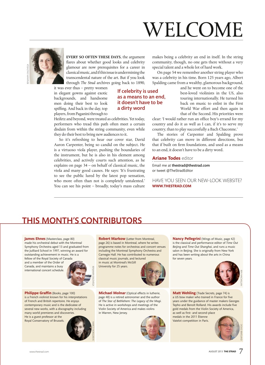 The Strad Preview Pages