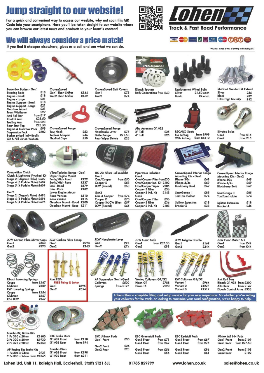 Performance Mini Preview Pages