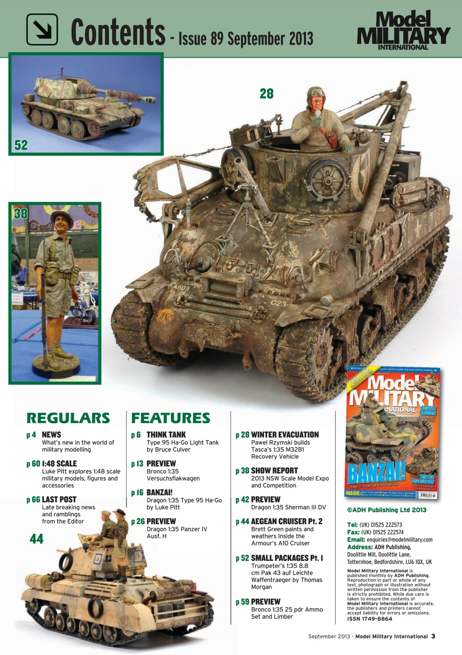 Model Military International Preview Pages