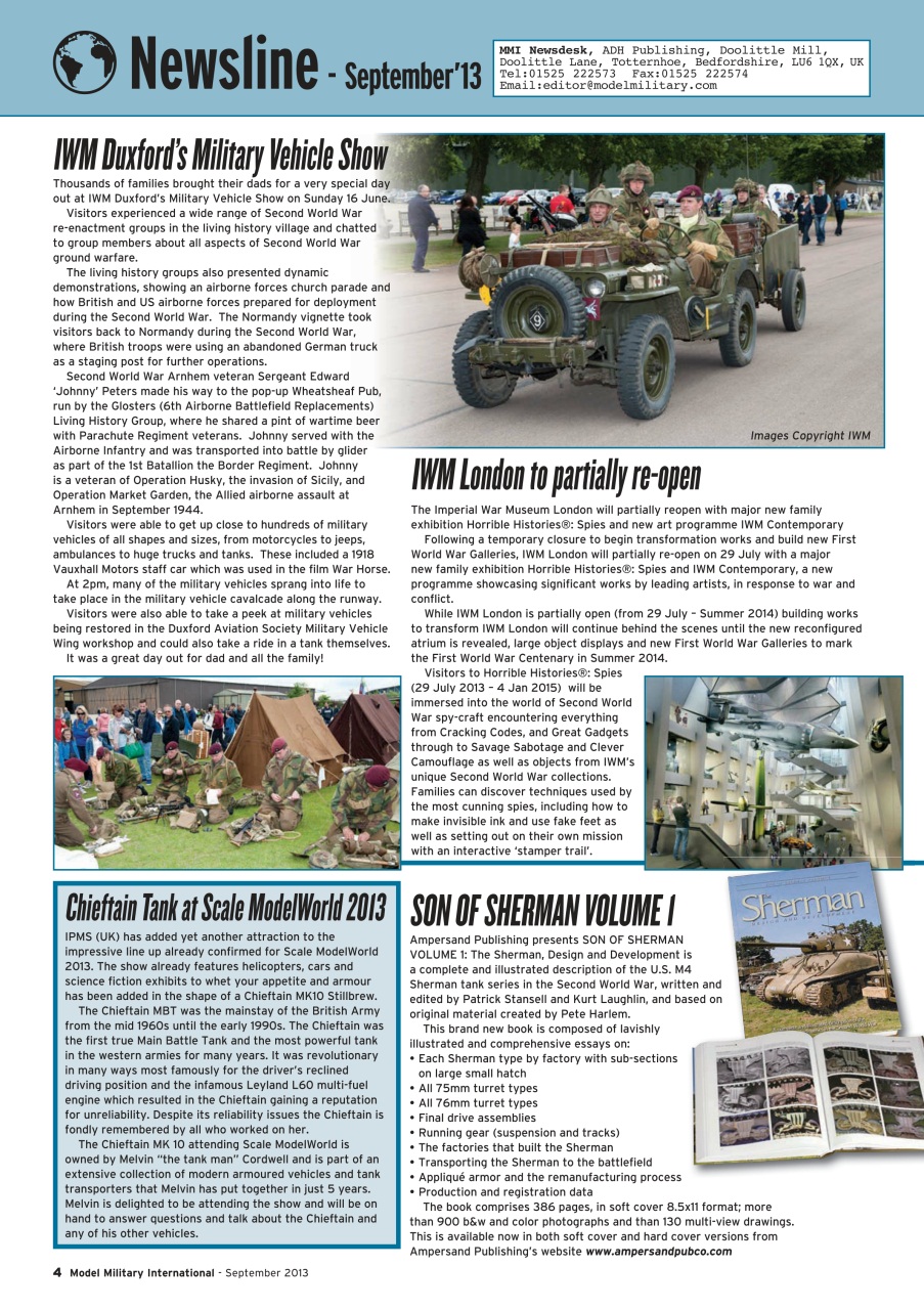 Model Military International Preview Pages