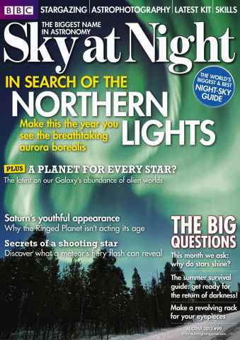 BBC Sky at Night Magazine issue August 2013