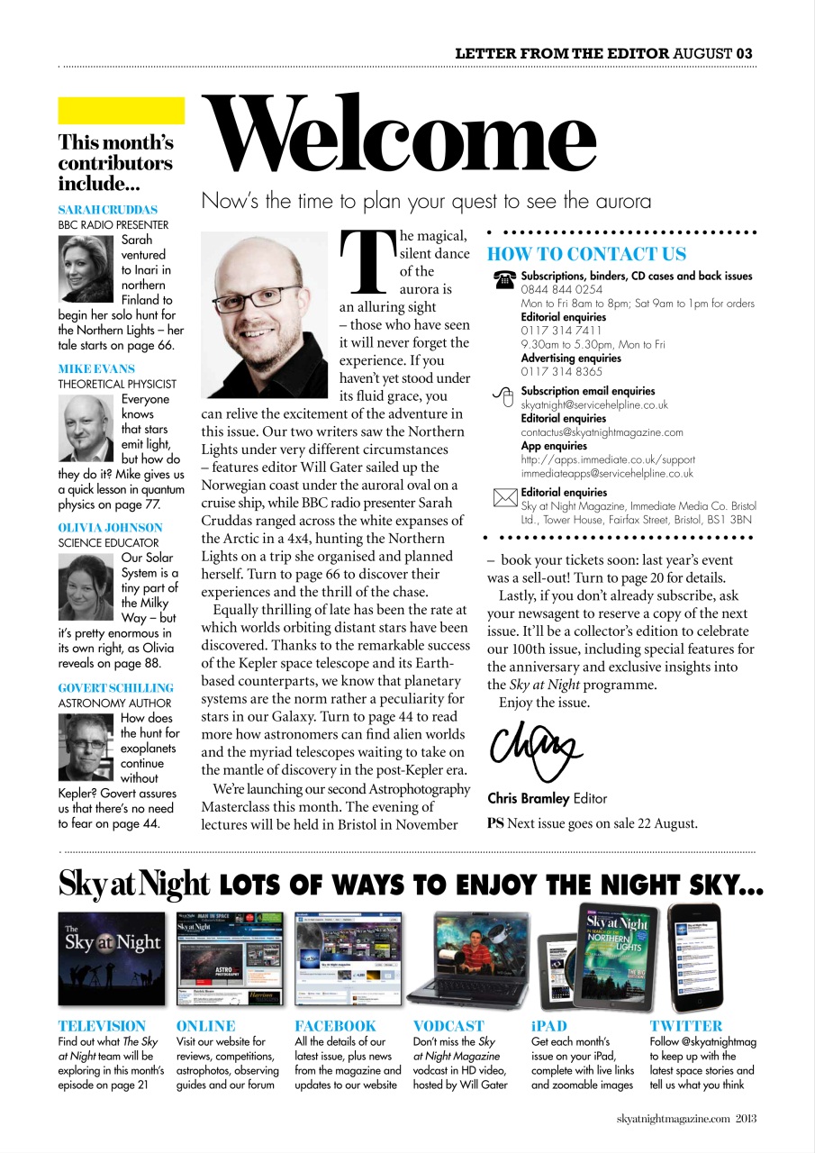 BBC Sky at Night Magazine Preview Pages