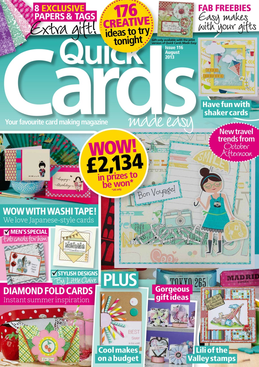 Quick Cards Made Easy Preview Pages