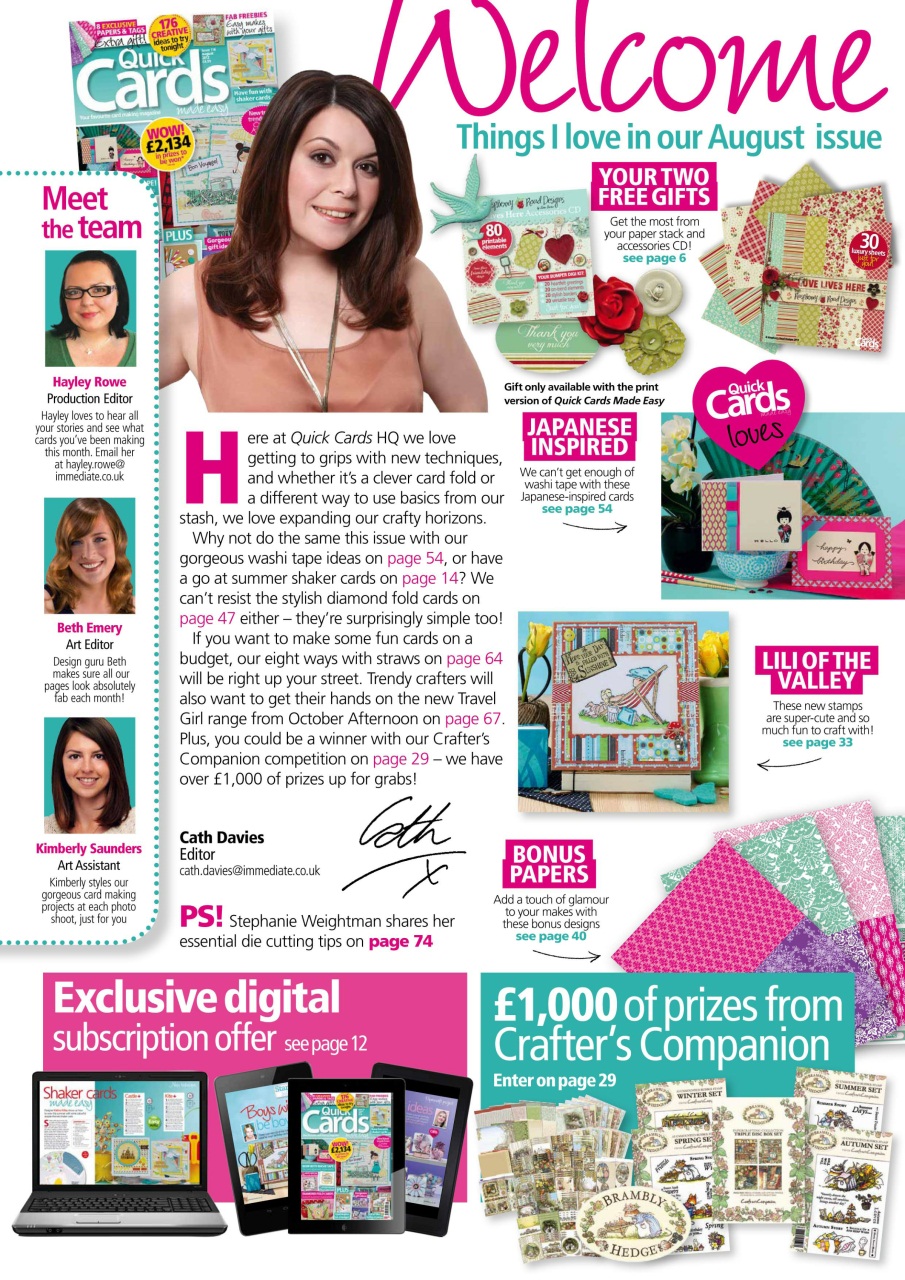 Quick Cards Made Easy Preview Pages