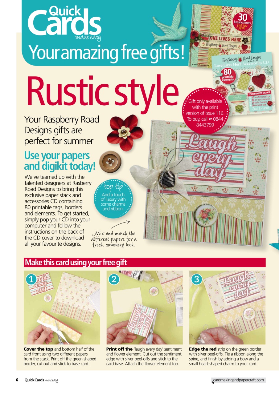 Quick Cards Made Easy Preview Pages