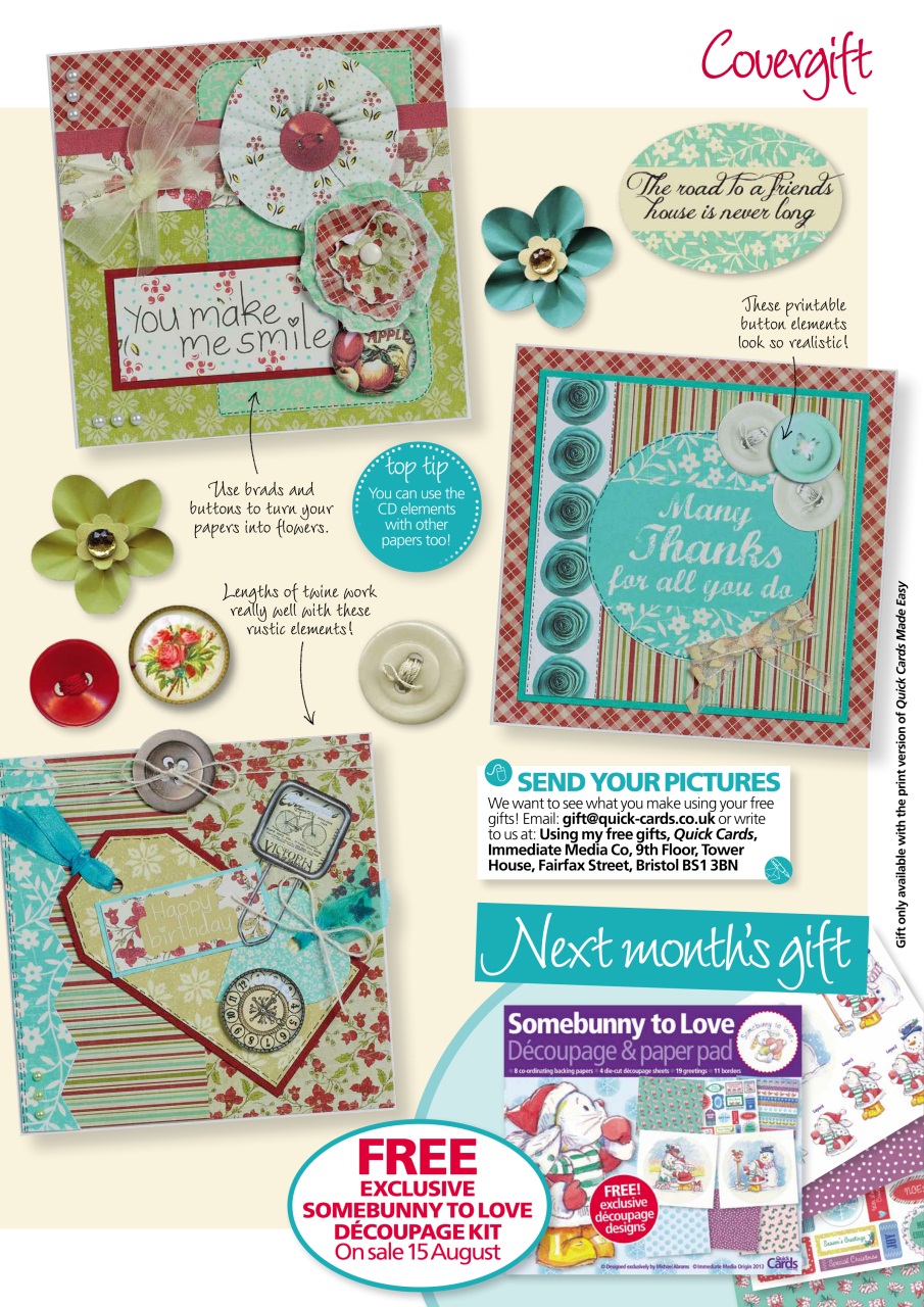 Quick Cards Made Easy Preview Pages