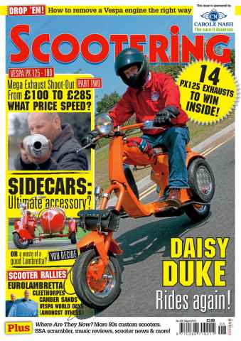 Scootering issue August 2013