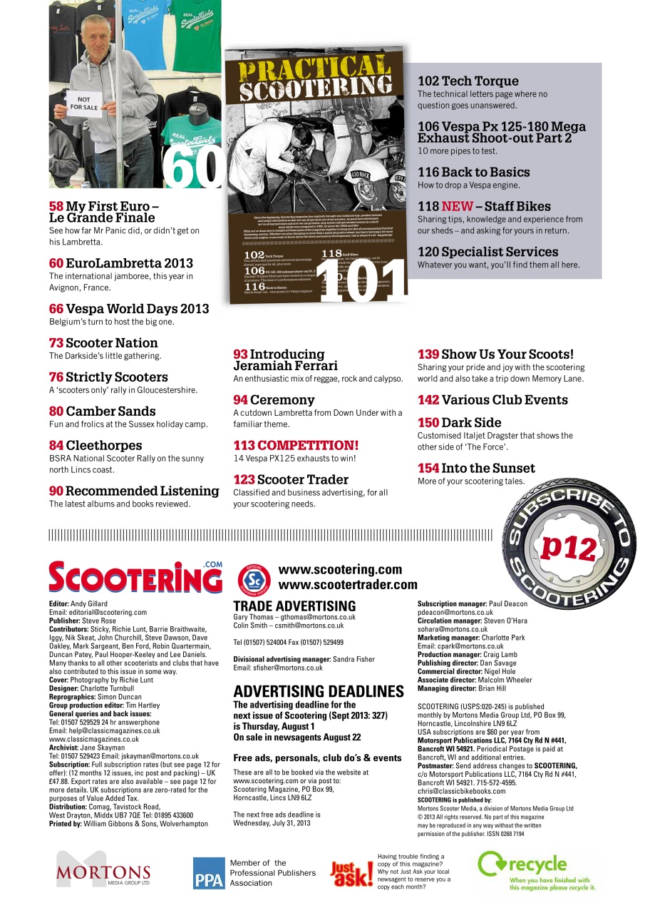 Scootering Preview Pages