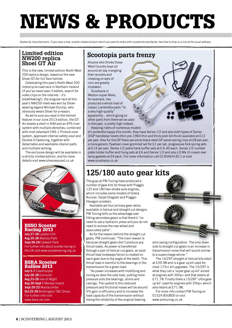 Scootering Preview Pages