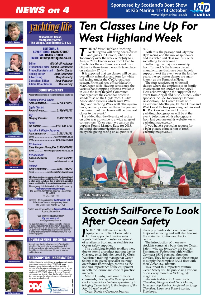 Yachting Life Preview Pages