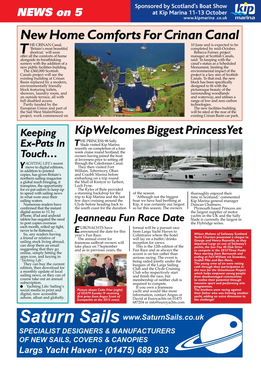 Yachting Life Preview Pages