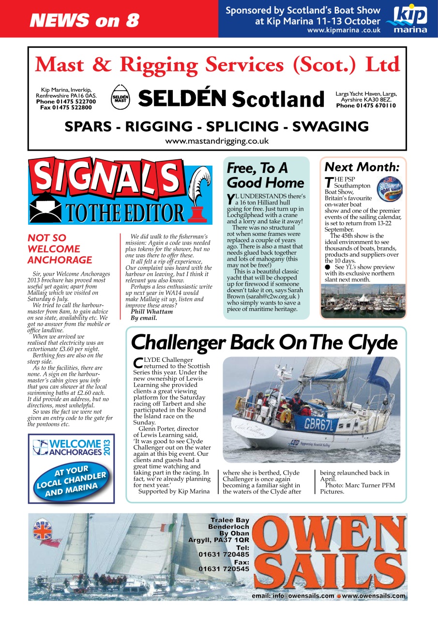 Yachting Life Preview Pages