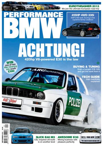 Performance BMW issue 