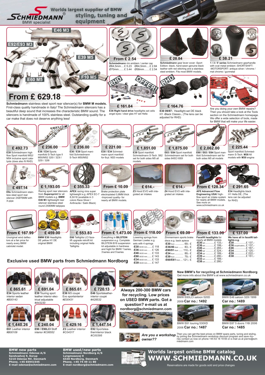 Performance BMW Preview Pages