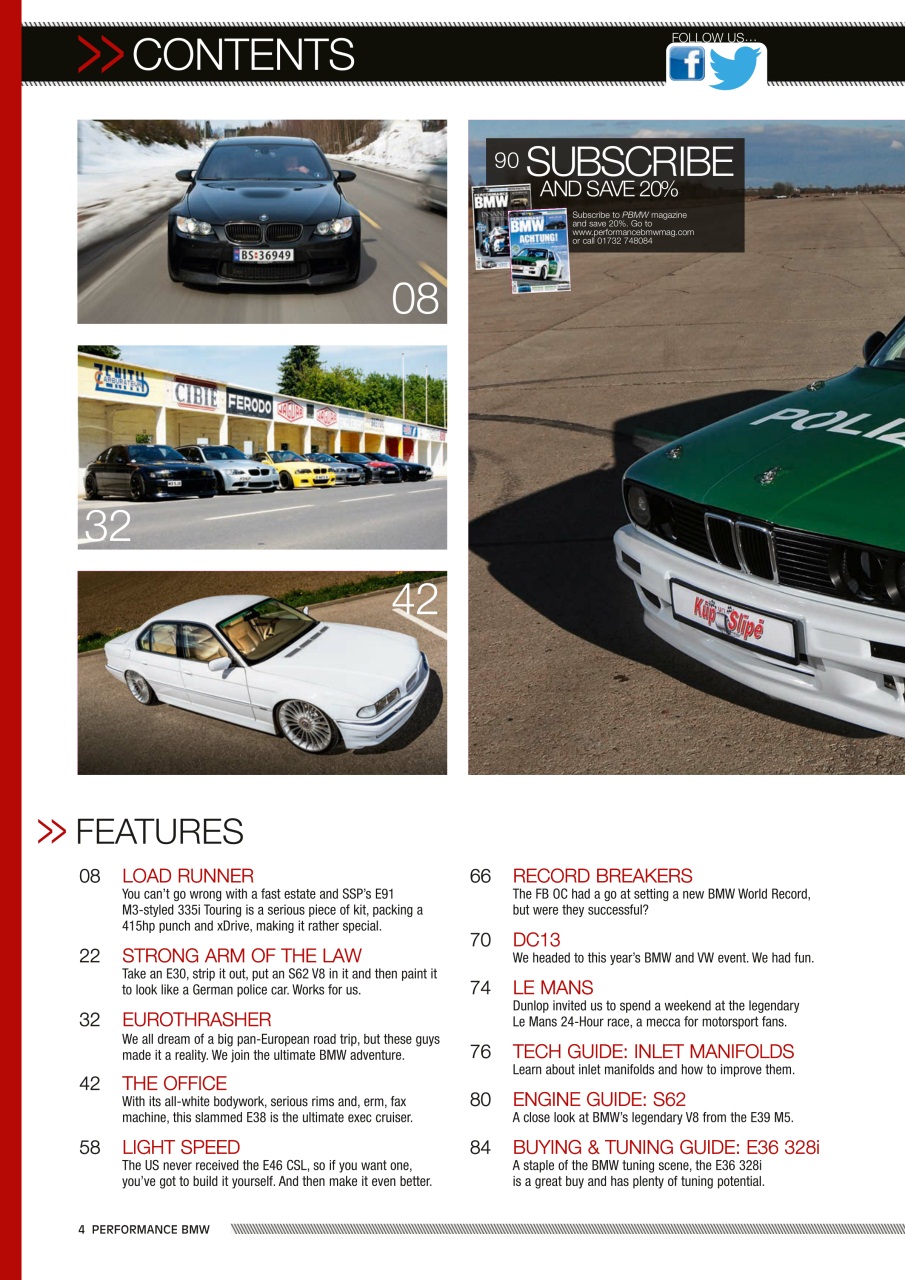 Performance BMW Preview Pages