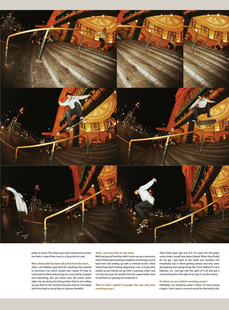 Skateboarder's Journal Australia Preview Pages