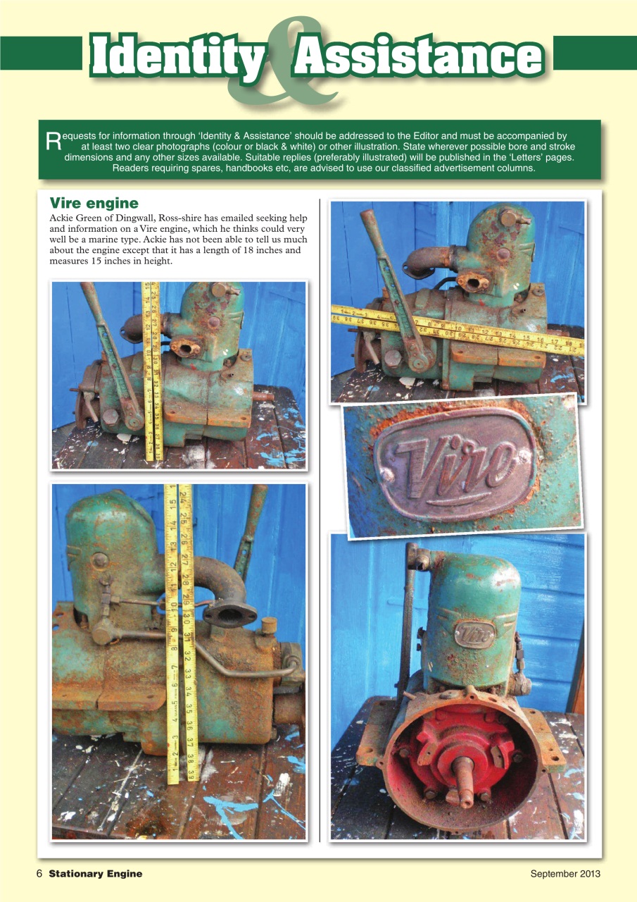 Stationary Engine Preview Pages