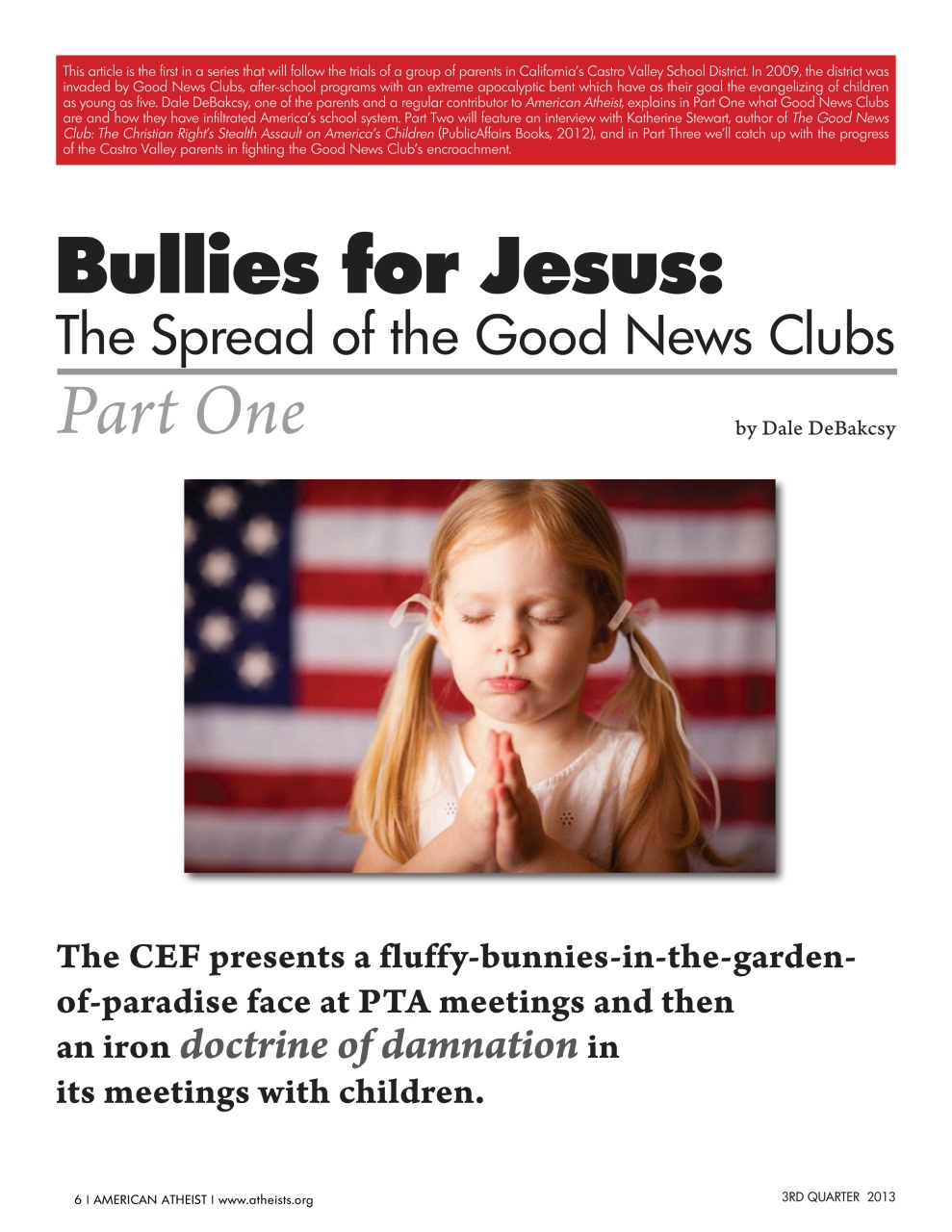 American Atheist Preview Pages