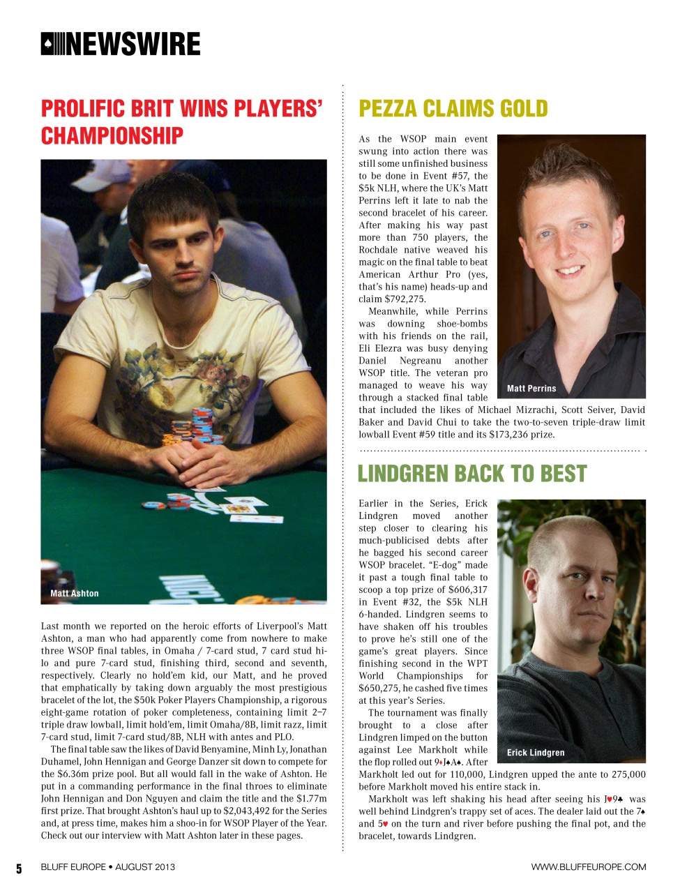 Bluff Europe Preview Pages