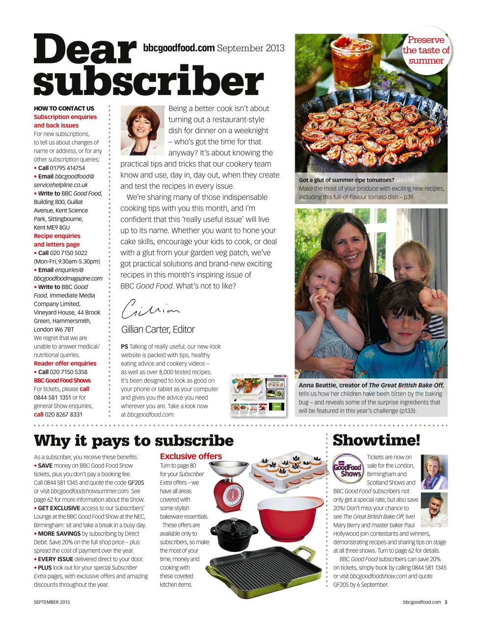 Good Food Magazine Preview Pages