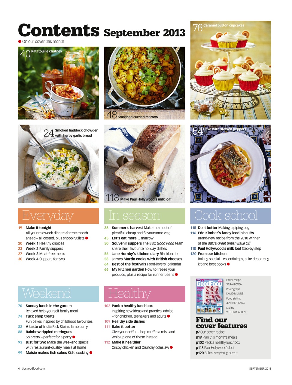 Good Food Magazine Preview Pages