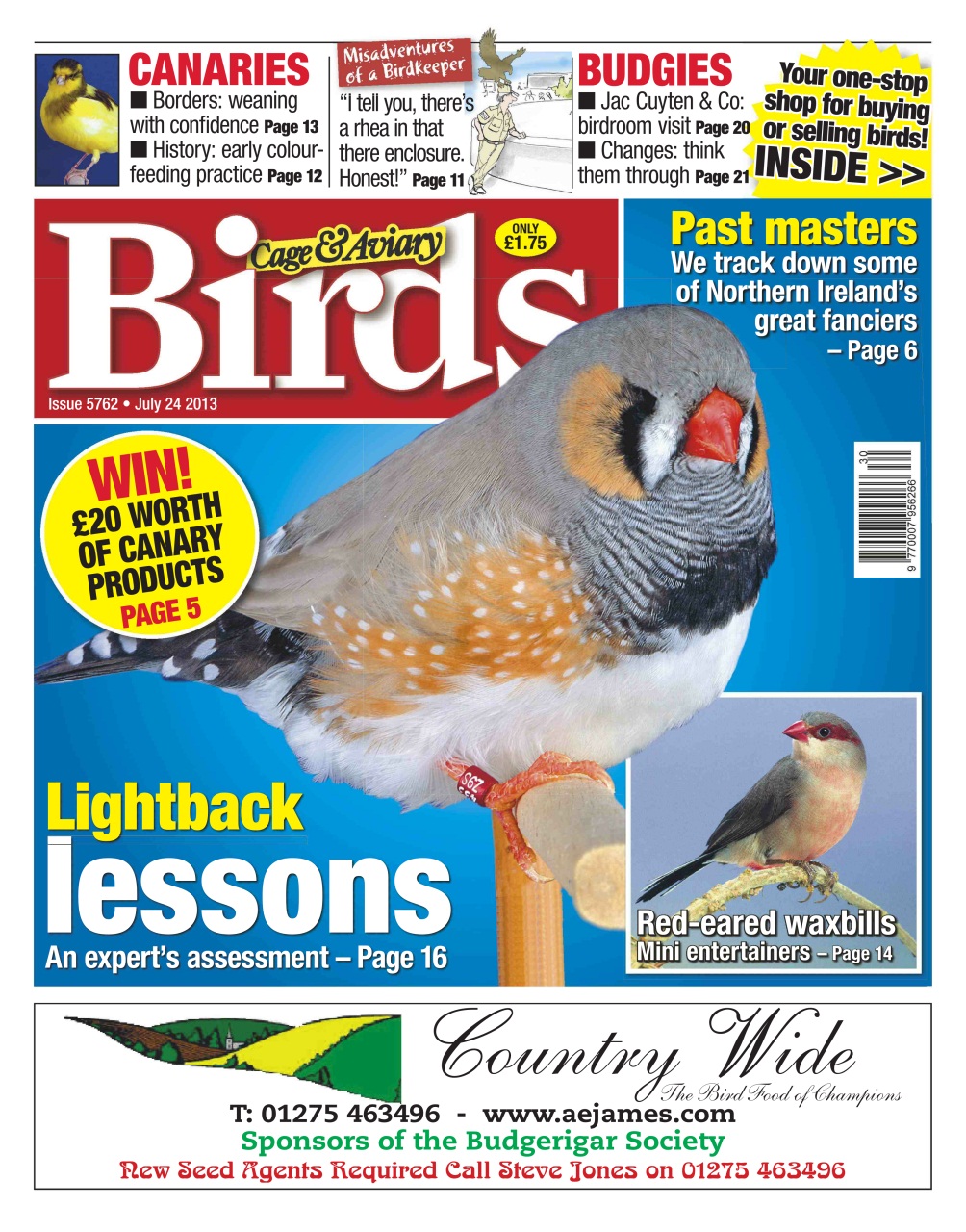 Cage & Aviary Birds Preview Pages