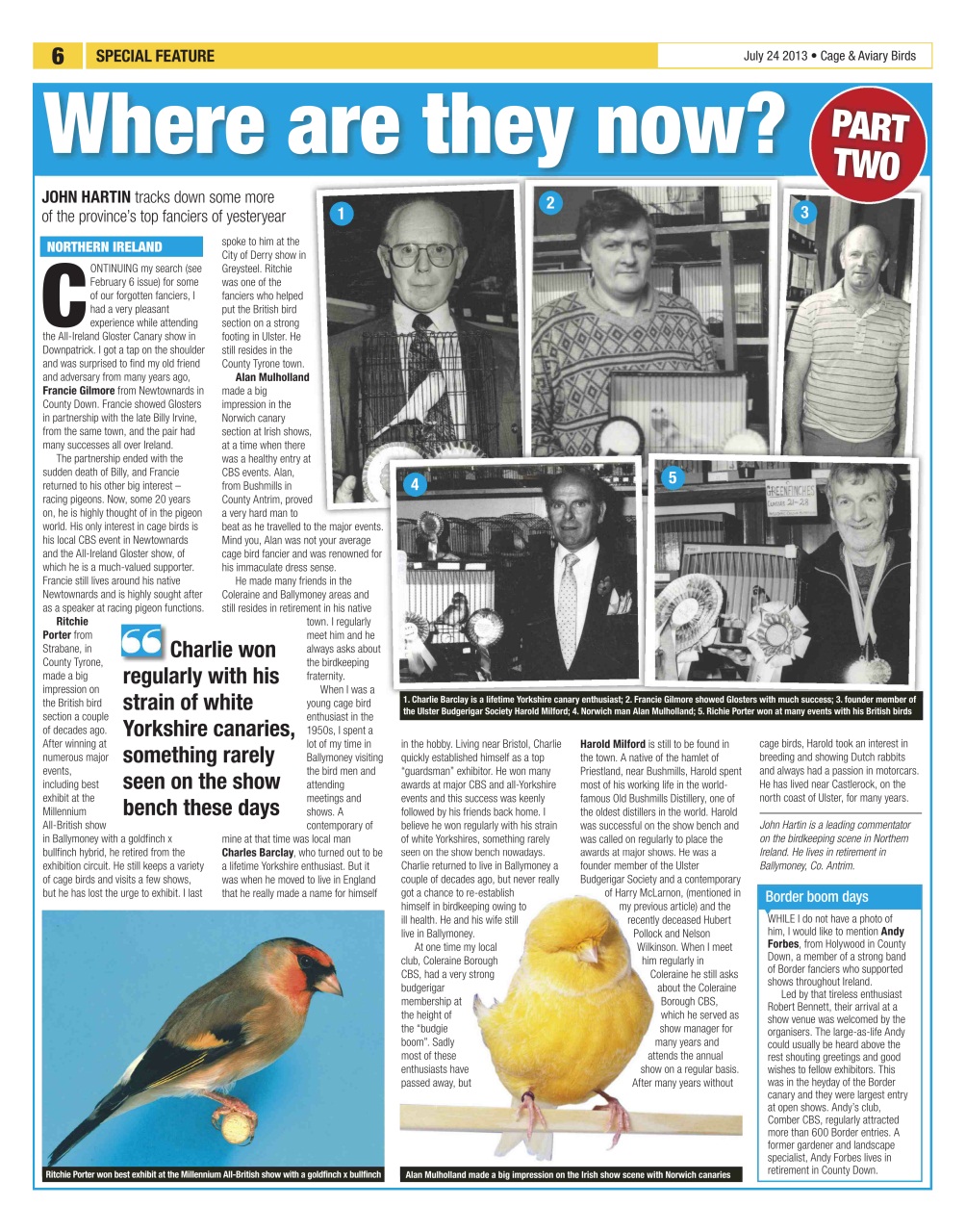 Cage & Aviary Birds Preview Pages