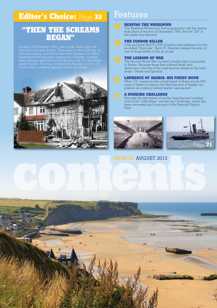 Britain at War Magazine Preview Pages