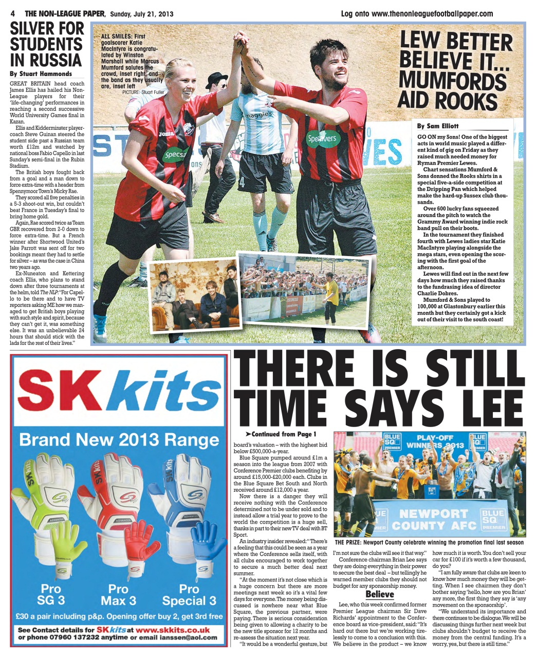 The Non-League Football Paper Preview Pages