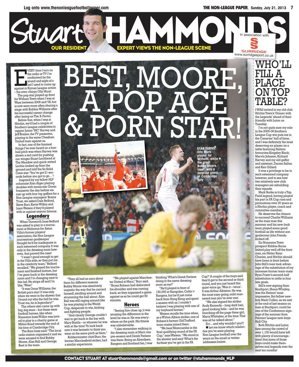 The Non-League Football Paper Preview Pages