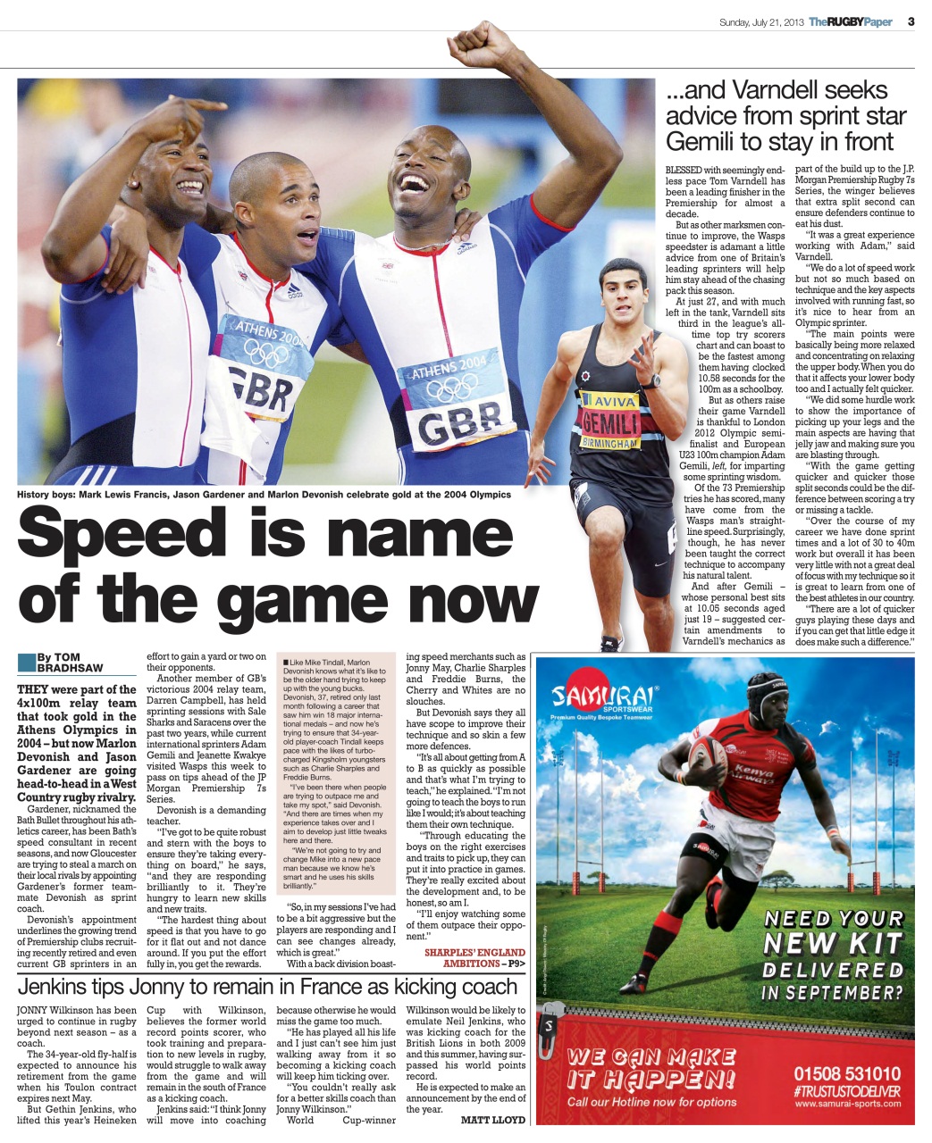 The Rugby Paper Preview Pages