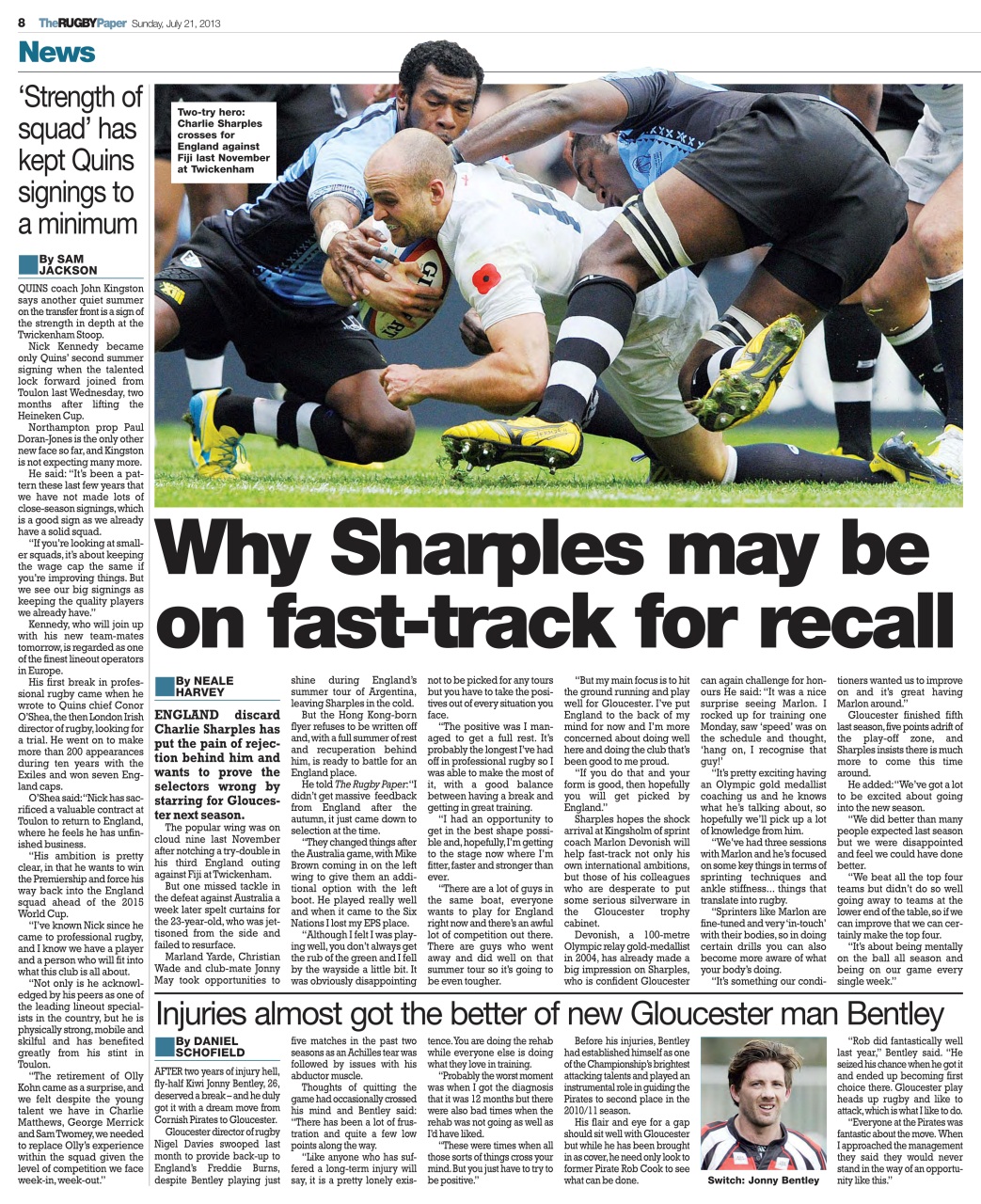 The Rugby Paper Preview Pages