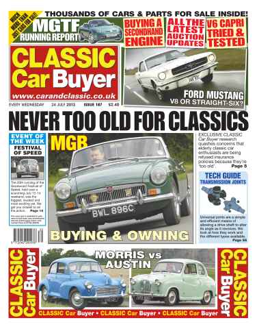 Classic Car Buyer issue Classic Car Buyer 24 July 2013