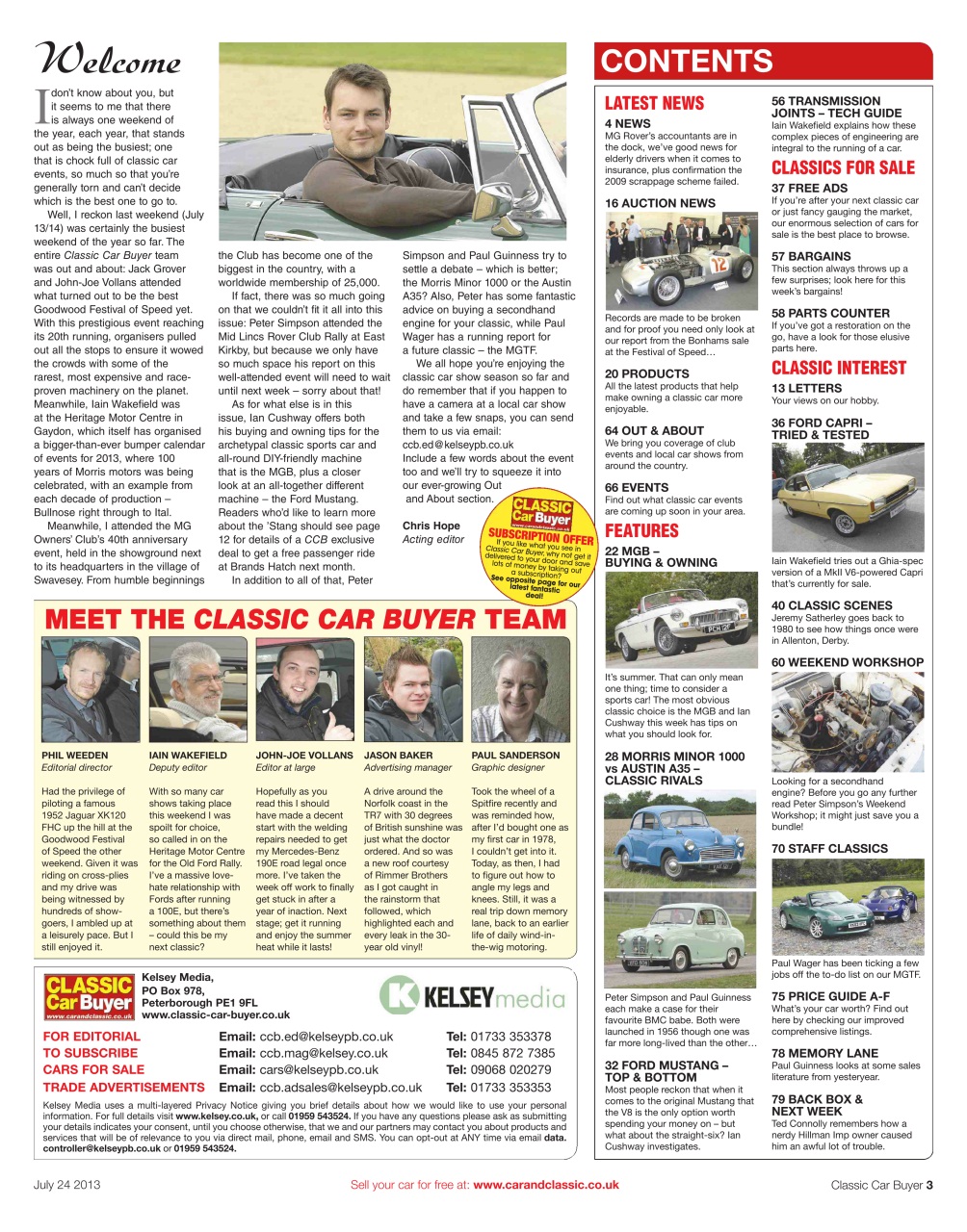 Classic Car Buyer Preview Pages
